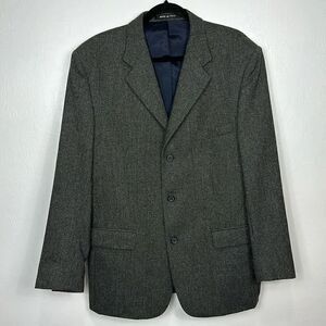 Mila Schon Blue Three Button Closure Sport Blazer Jacket Size 42
